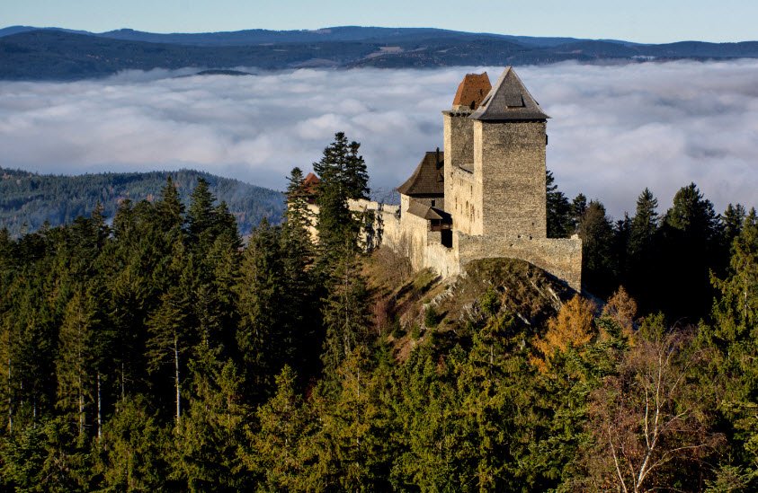 Pustý Hrádek, Kašperské Hory, Czech Republic (Czechia)